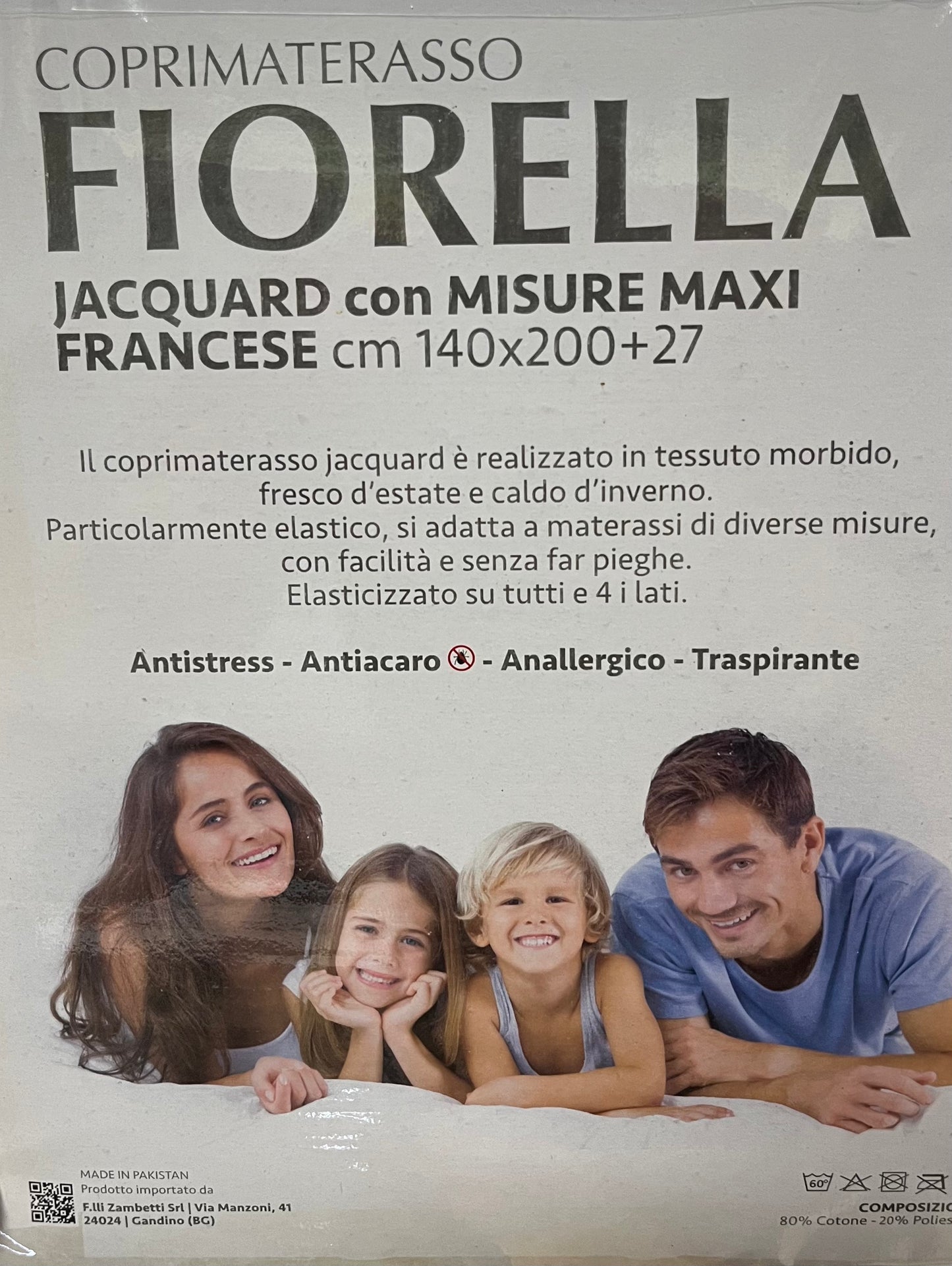 Coprimaterasso in Spugna Fiorella Marino Corredi biancheria per la casa biancheria casa