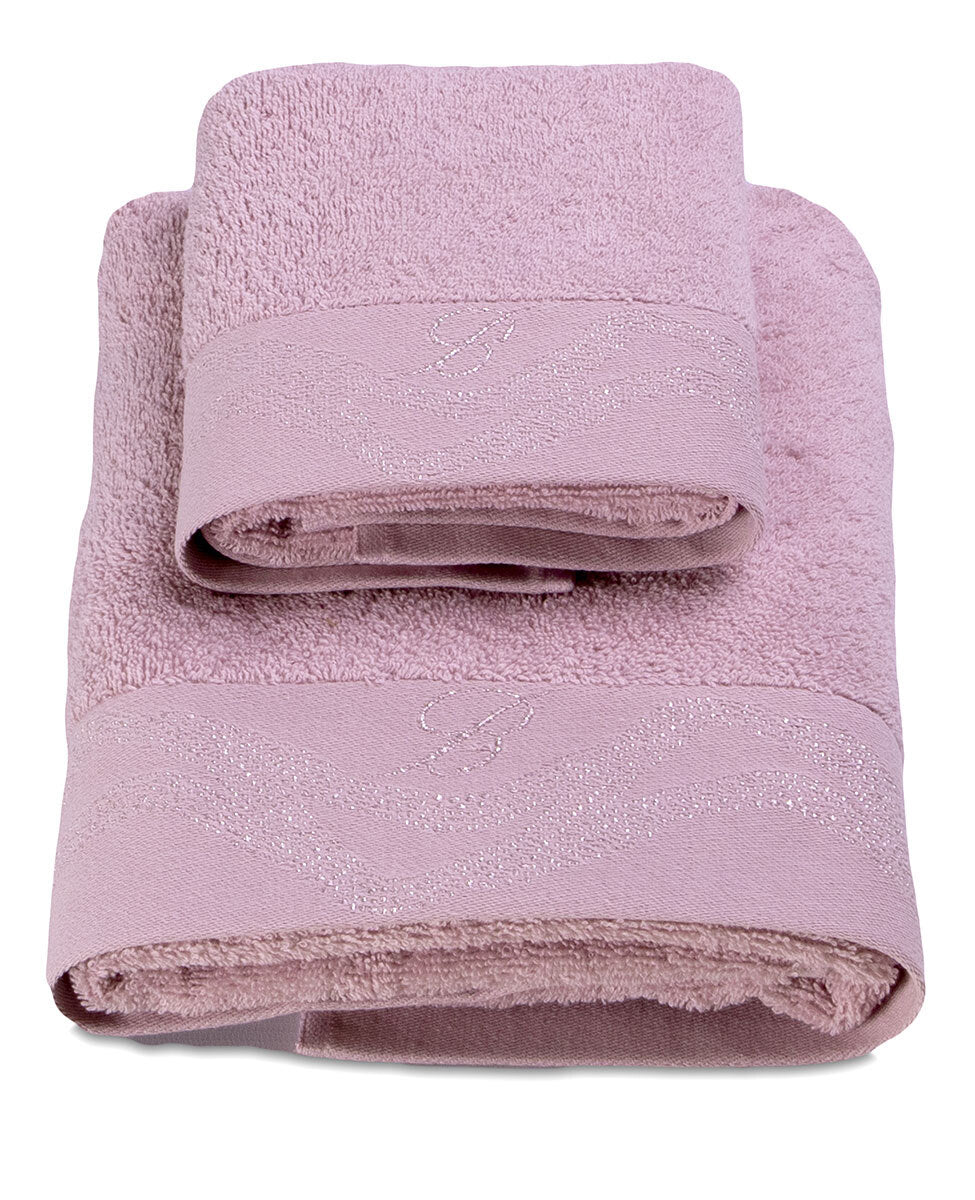 Coppia Asciugamano + Ospite Crystelle - Blumarine - Marino Corredi