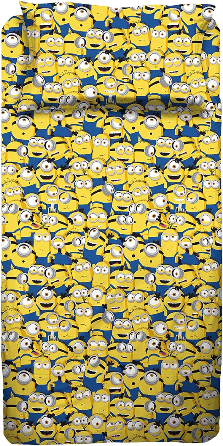 completo lenzuola minions marino corredi biancheria casa persona 4