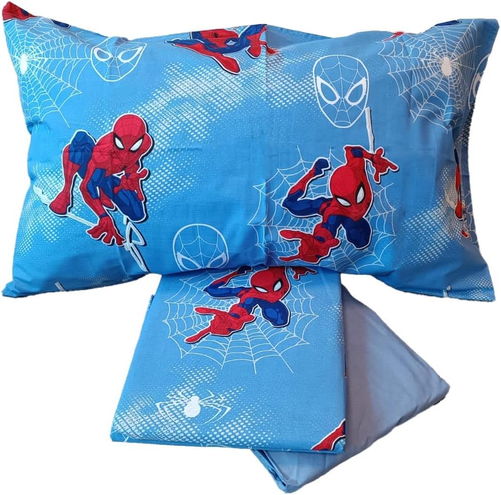completo lenzuola spiderman marino corredi biancheria casa persona 3