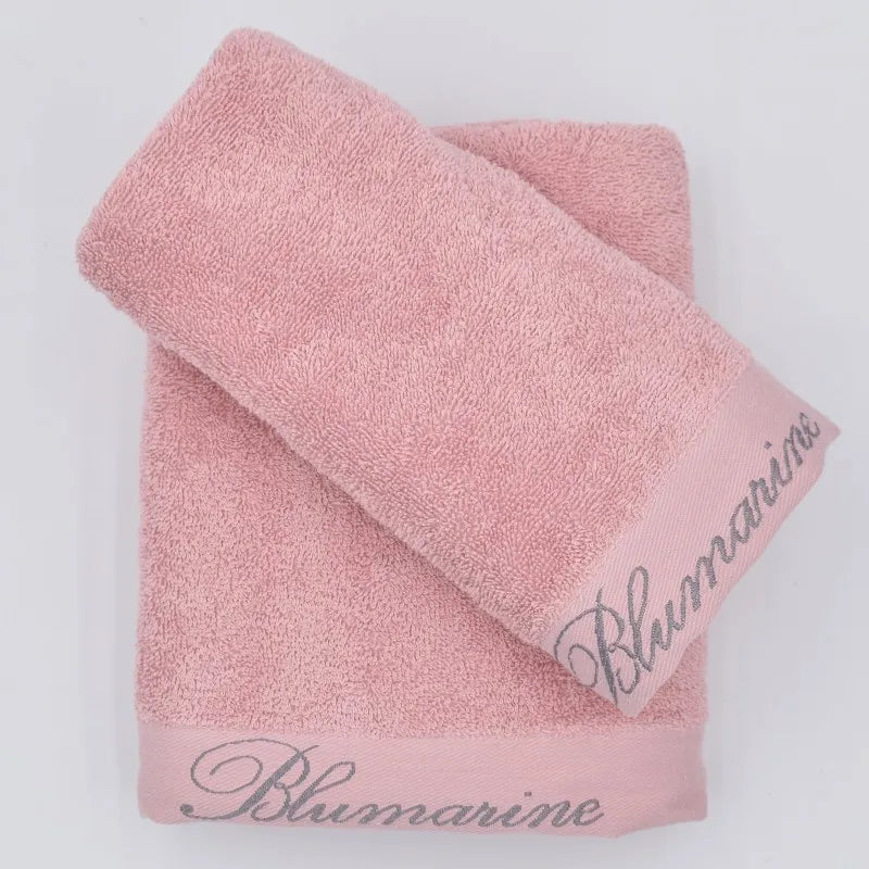 Coppia Asciugamano Ospite Spa Blumarine Marino Corredi biancheria per la casa biancheria casa