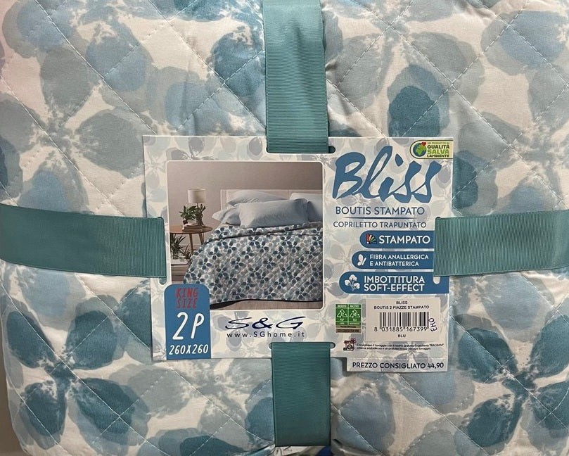 Copriletto Trapuntato Quilt Bliss - SG Centrotex