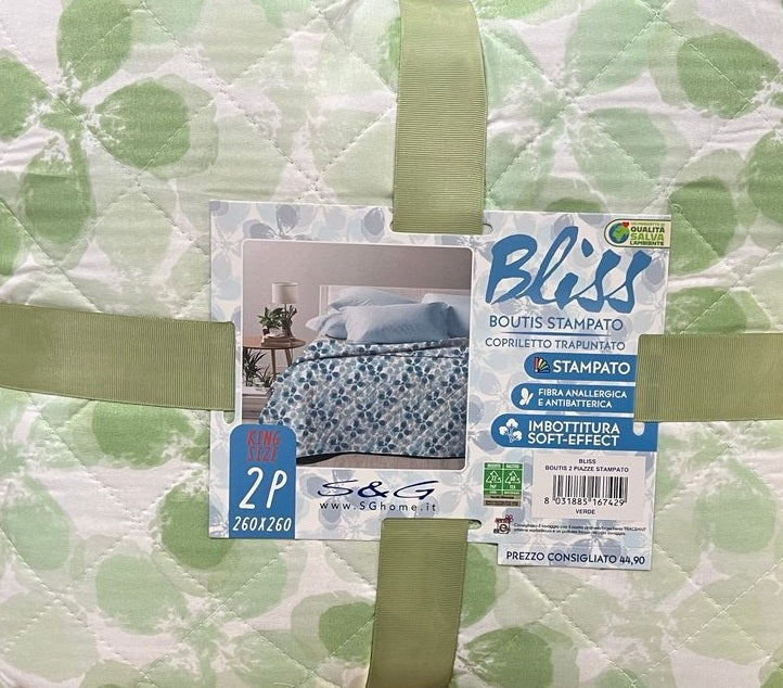 Copriletto Trapuntato Quilt Bliss - SG Centrotex