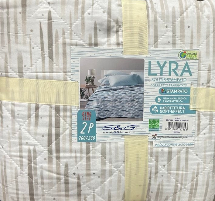 Copriletto Trapuntato Quilt Lyra - SG Centrotex