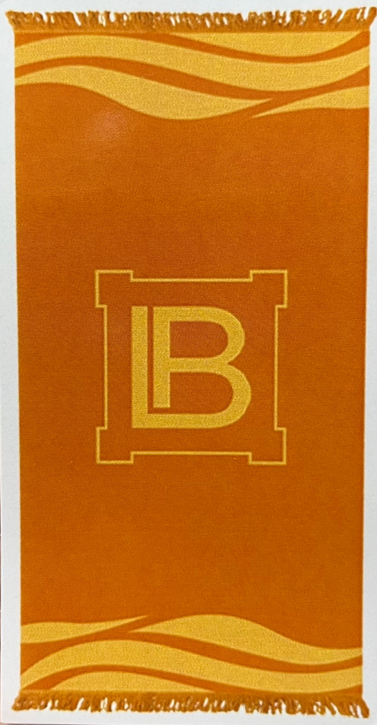 Telo Mare Jacquard Frange Laura Biagiotti Marino Corredi biancheria per la casa biancheria casa