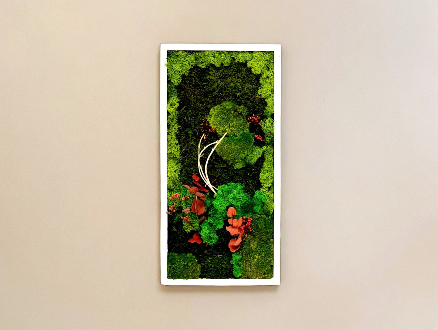 Quadro Vegetale Stabilizzato Red Eucalipto