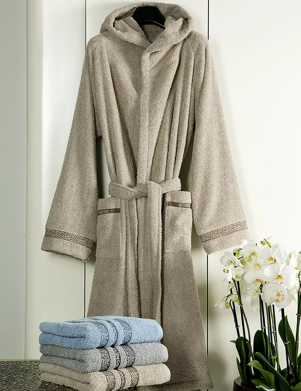 Minimal Bathrobe - Borbonese 