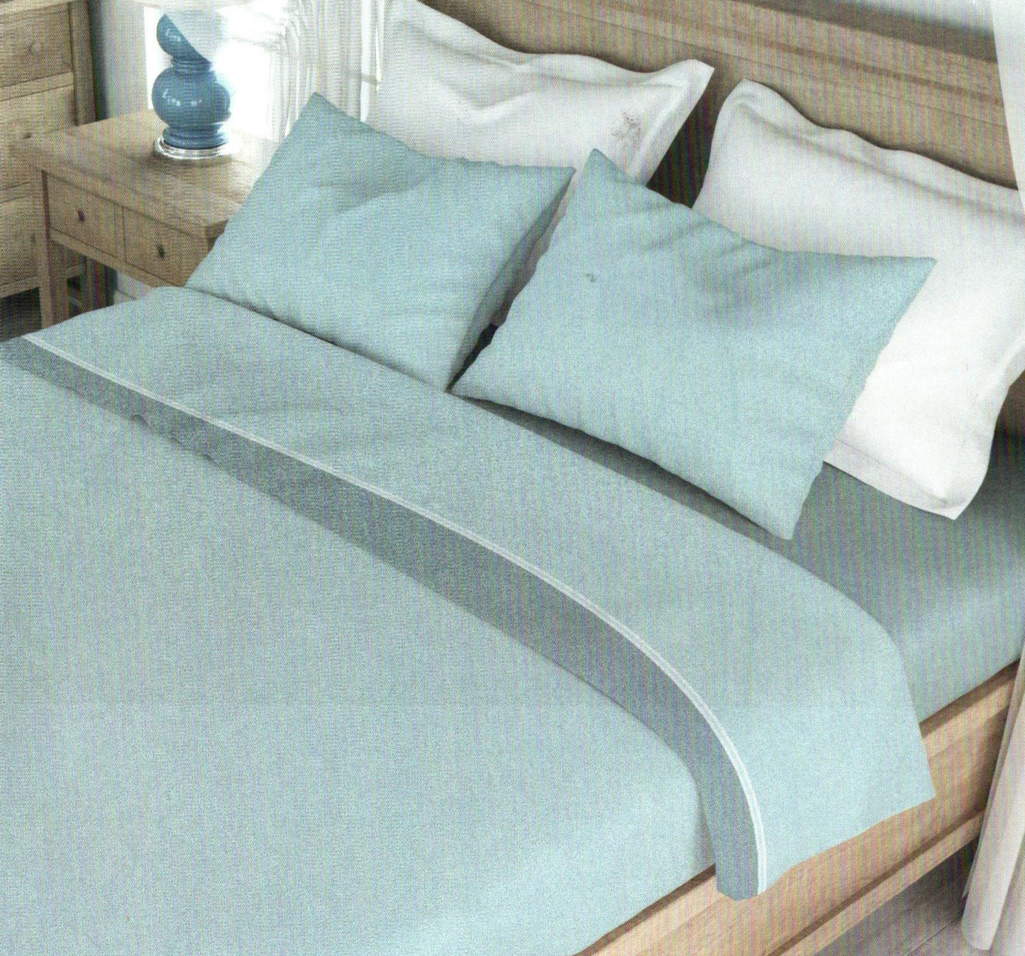 Completo Lenzuola Flanella Monte Bianco - Lovely Home