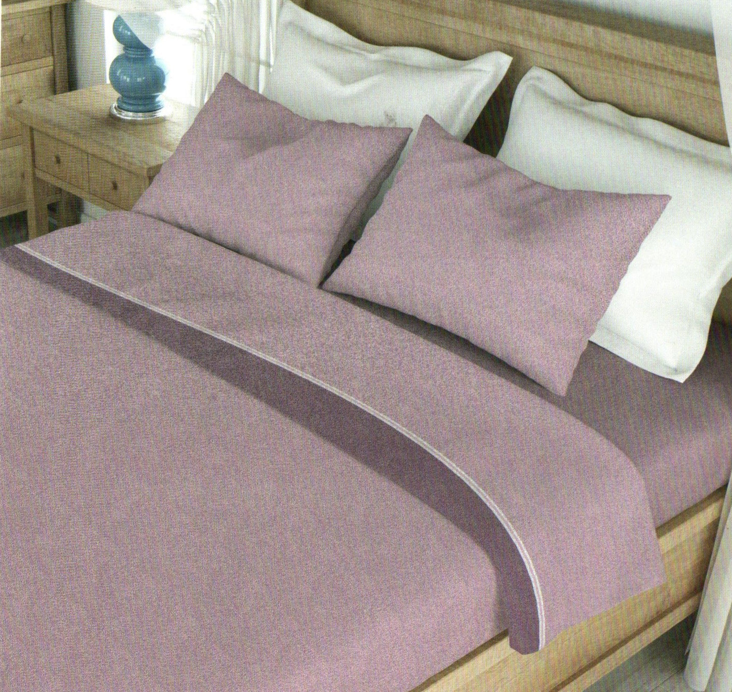 Completo Lenzuola Flanella Monte Bianco - Lovely Home