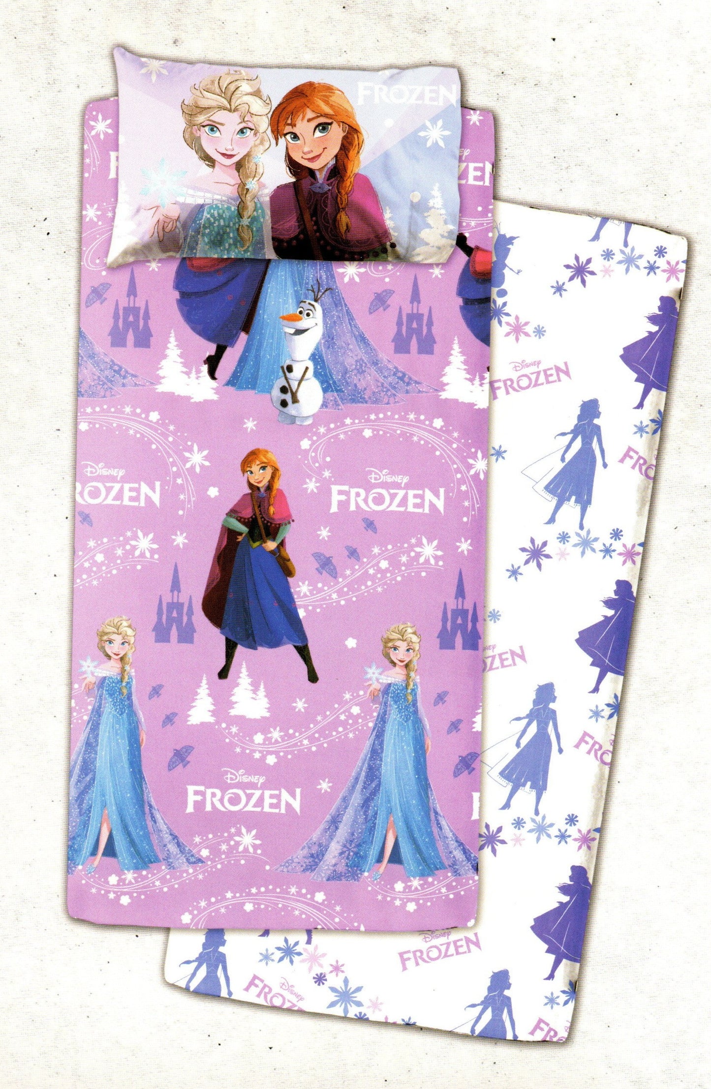 Completo Lenzuola Una Piazza Frozen - Novia