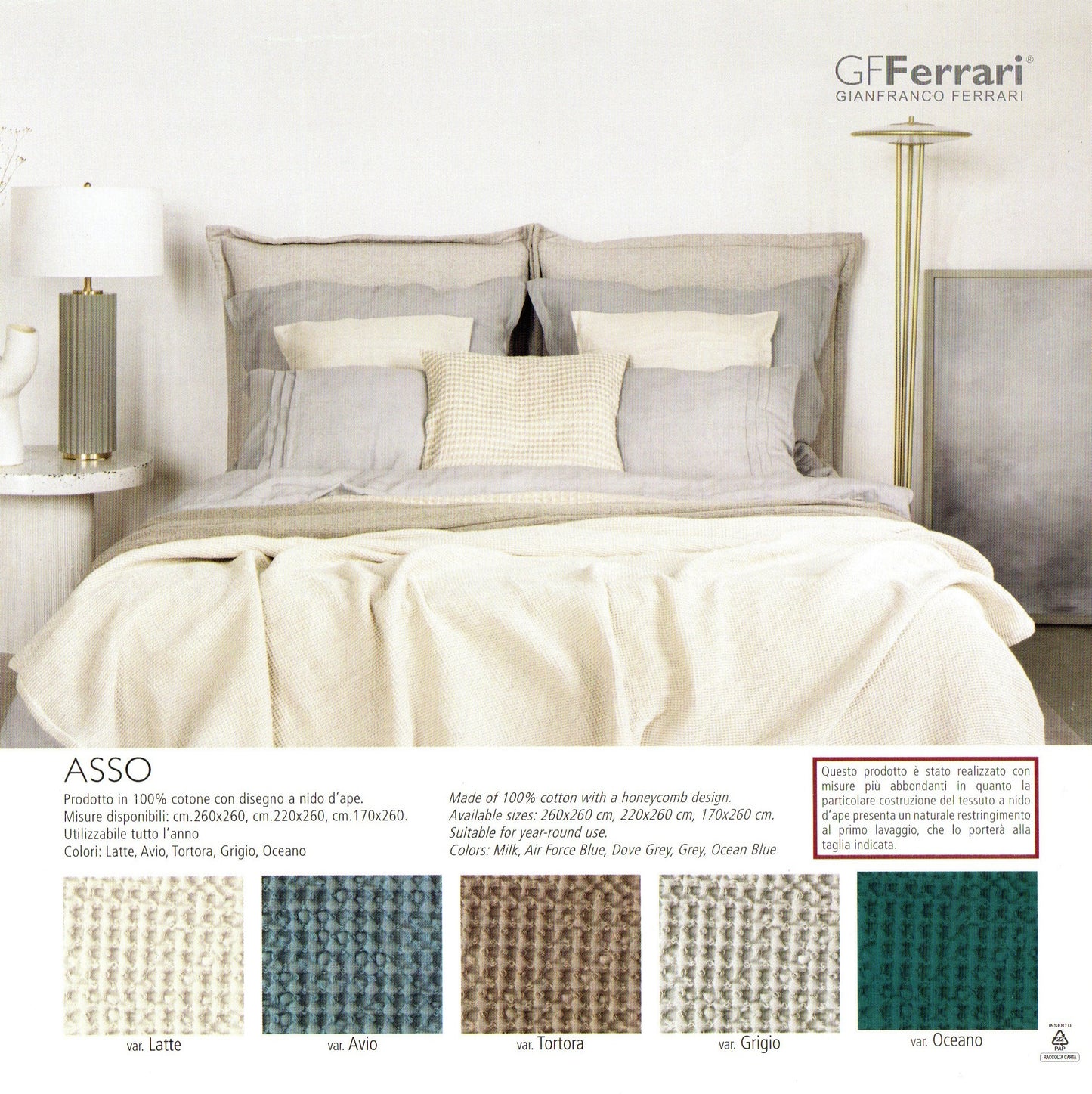 Copriletto Asso - GFFerrari