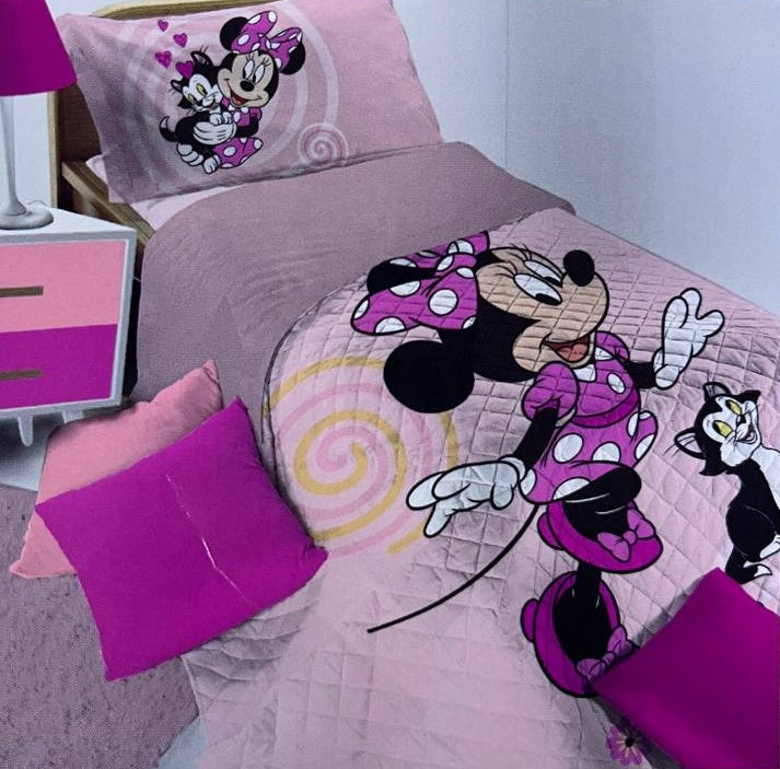 Copriletto Trapuntato Quilt Minnie - Hermet