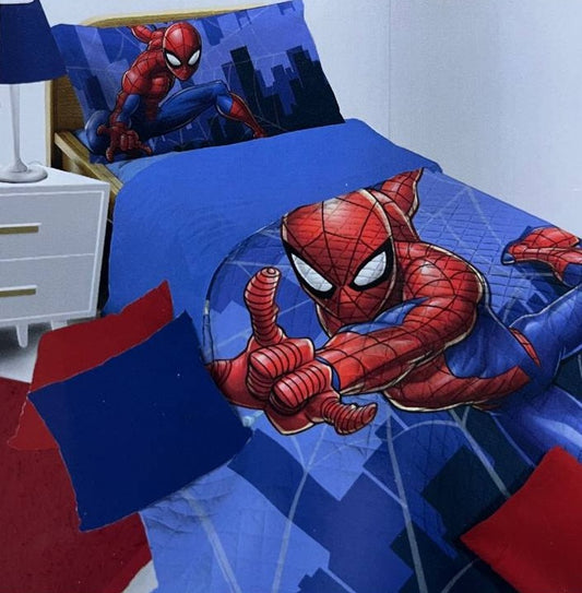 Copriletto Trapuntato Quilt Spiderman - Hermet