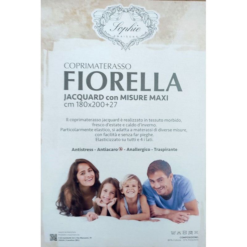 Coprimaterasso in Spugna - Fiorella