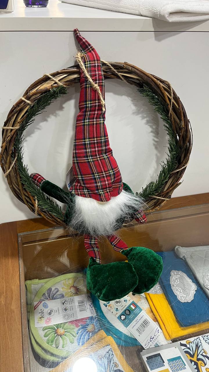 Ghirlanda con Gnomo Aren - Zambetti