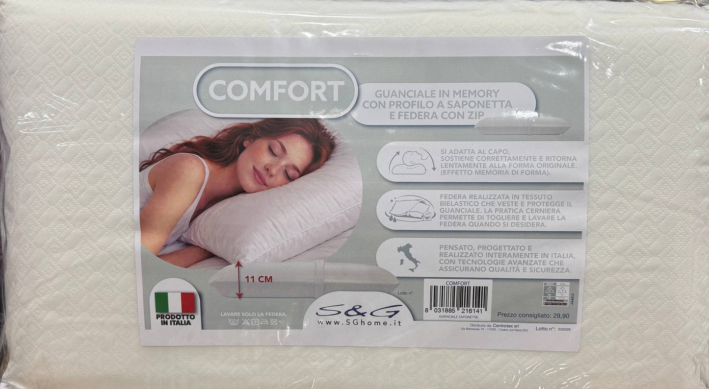 Guanciale in Memory Comfort - SG Centrotex