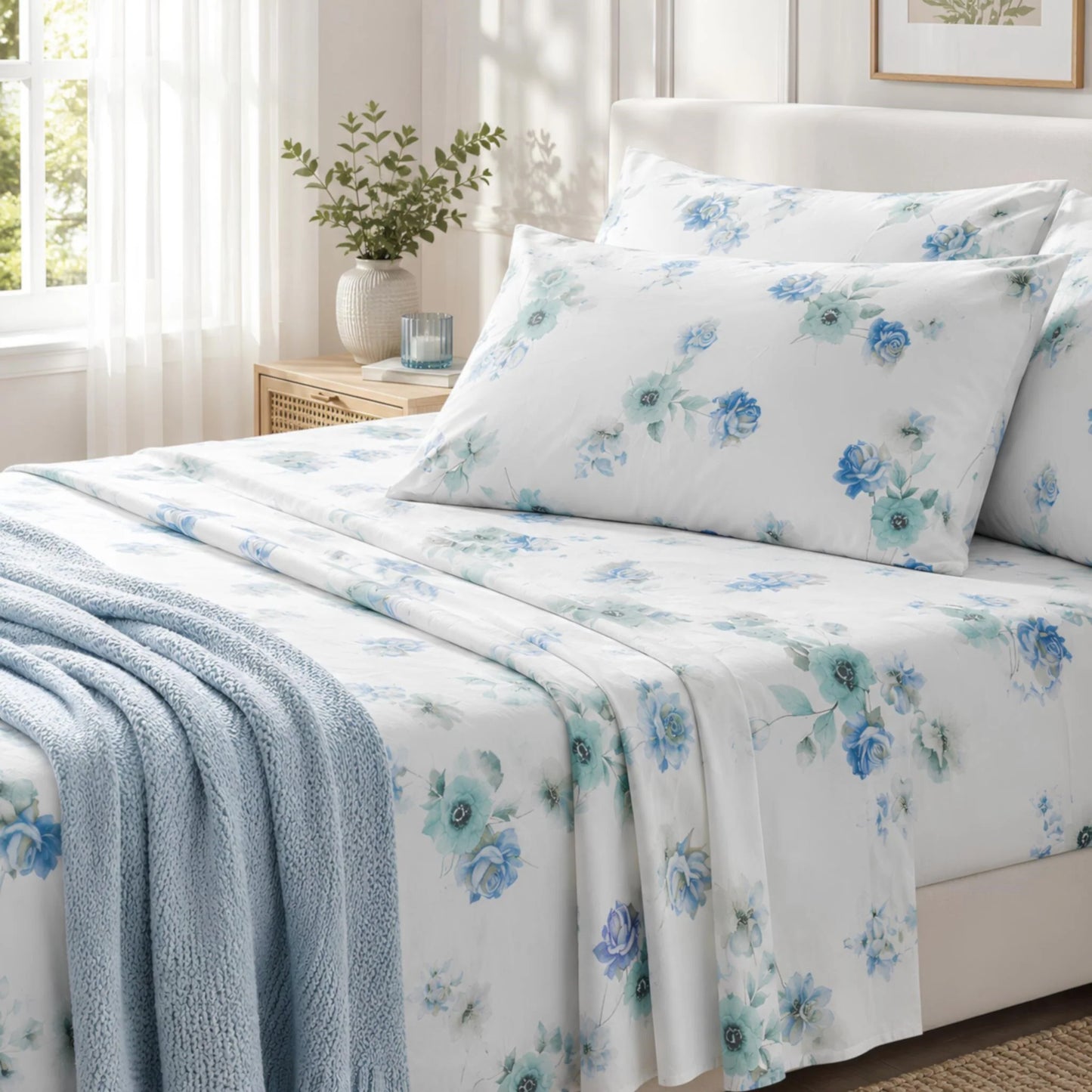 Completo Lenzuola Flores - Caleffi