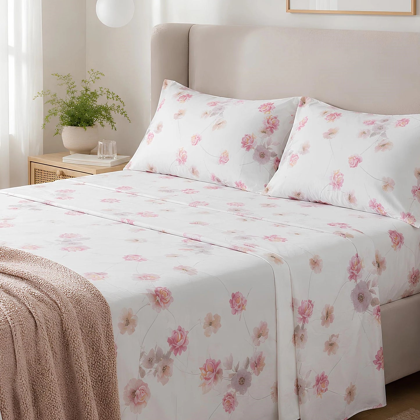 Completo Lenzuola Flores - Caleffi