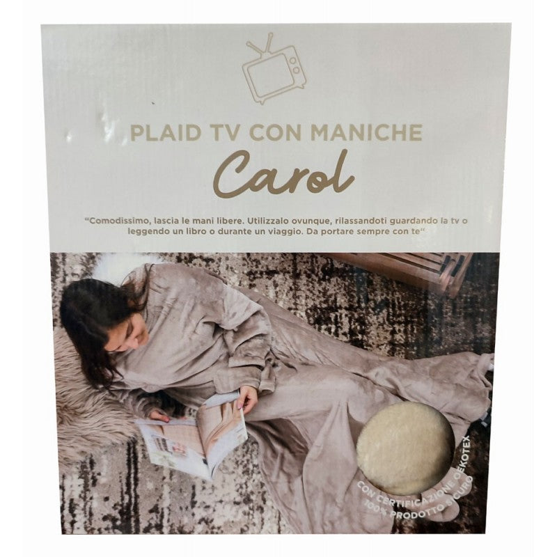 Plaid TV con maniche Carol - Lovely Home - Marino Corredi