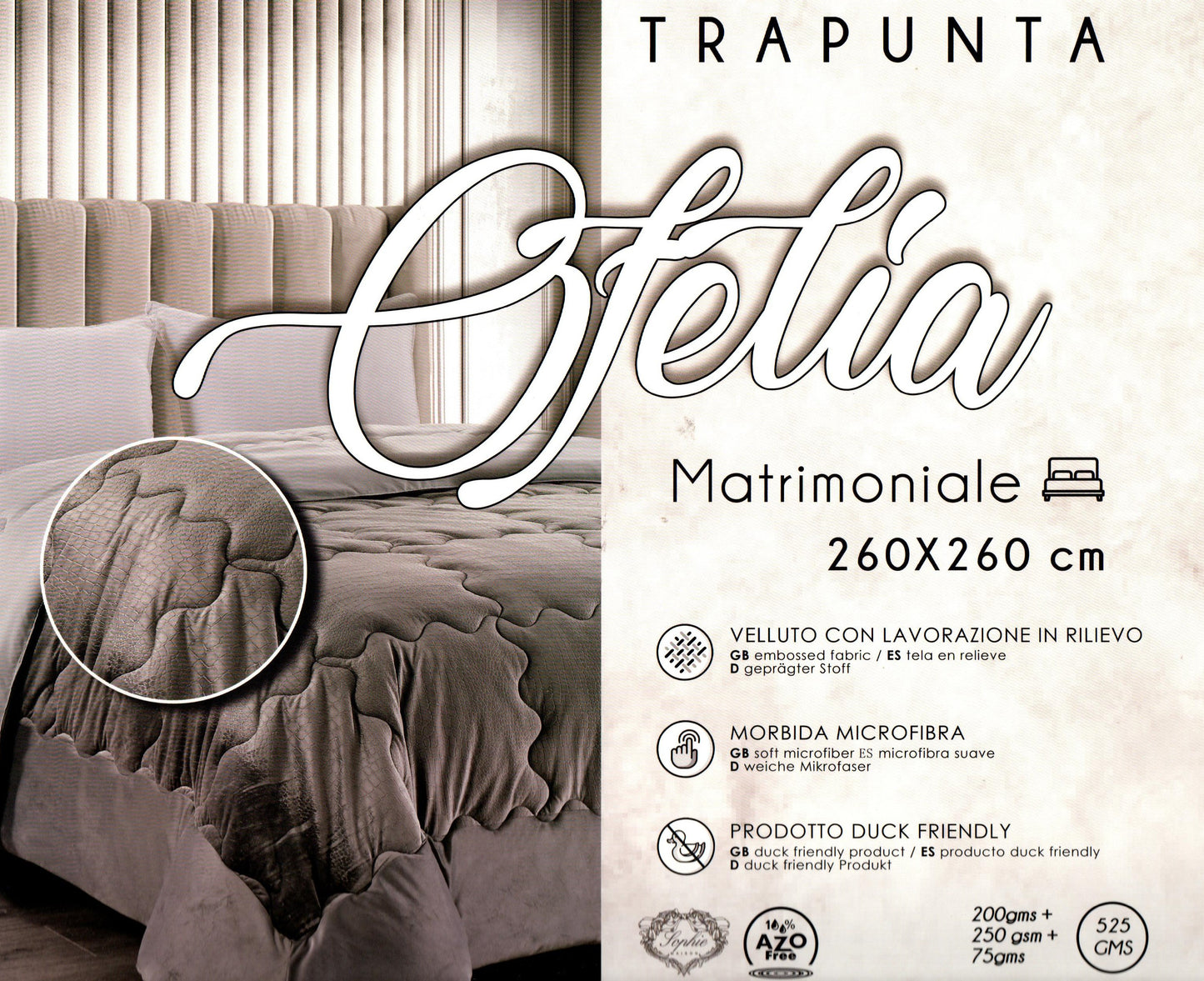 Trapunta Ofelia - Sophie